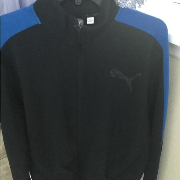 puma LONG SLEEVES ZIPPER UP JACKET SIZE LARGE - Picture 2 of 5
